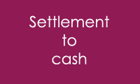 Settlement to cash - Structured Settlement Buyer